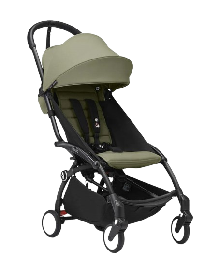 Stokke Yoyo 3 zwart onderstel + textielset 6+