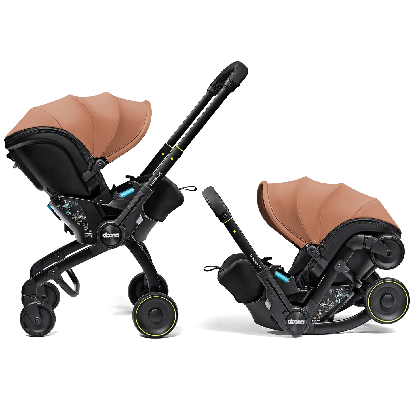 Doona X autostoel en kinderwagen